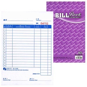 TROPICAL (NCR) BILL BOOK CP-20922  